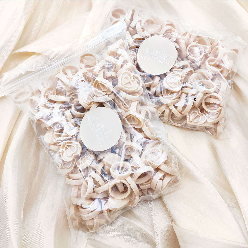 Beige Glue Rings